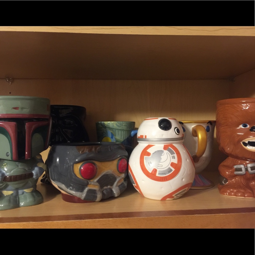 Various mugs